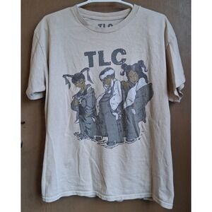 TLC Retro‎ Style Graphic Tee Large Unisex Preowned.